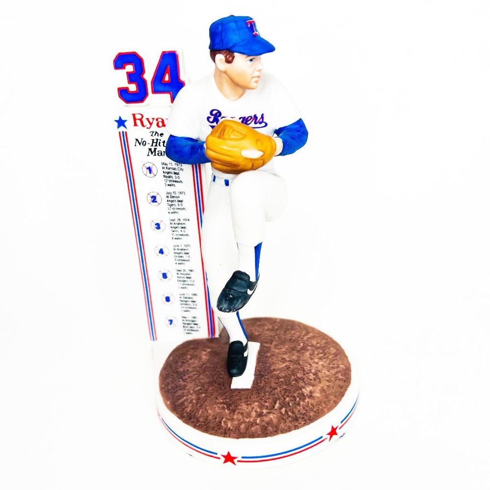 Nolan Ryan Texas Rangers The No Hitter Man 1993 Sports Impressions 399 Mini Figu